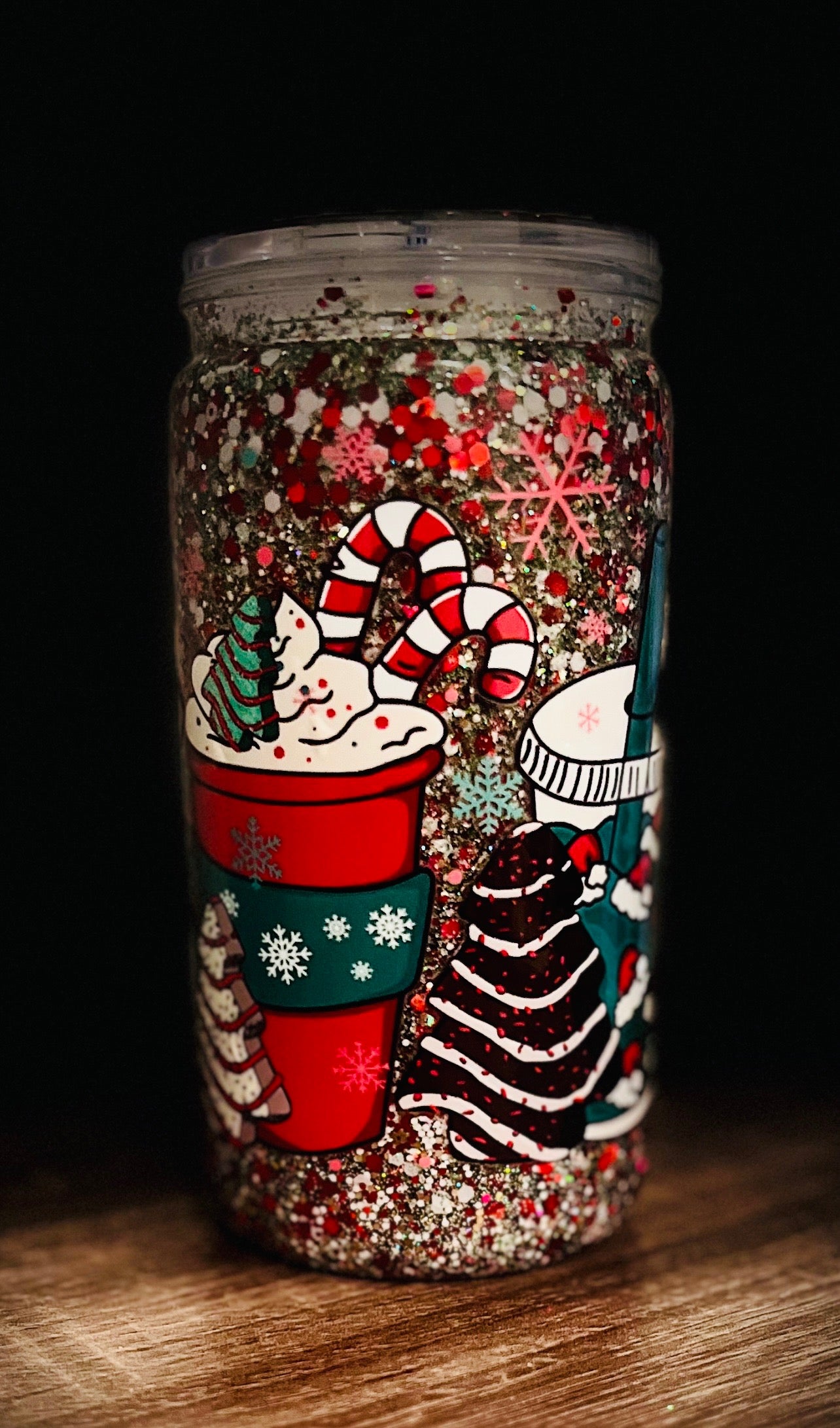 Pre-Made Tumbler - Christmas 🎄 Drinks, Coffee, & Cakes