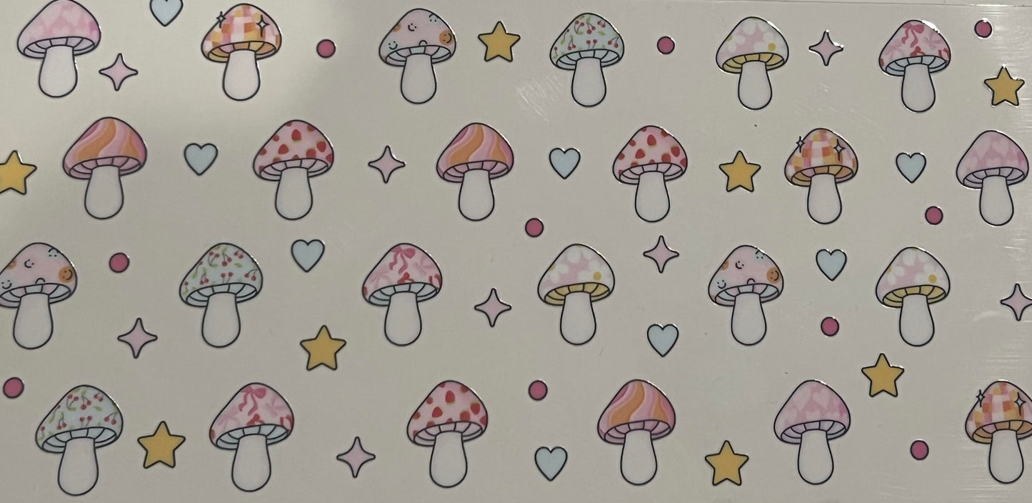 Colored Mushrooms