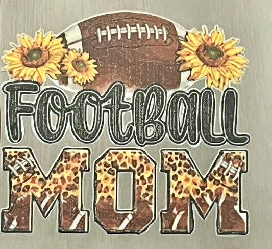 Football Mom w/Sunflowers