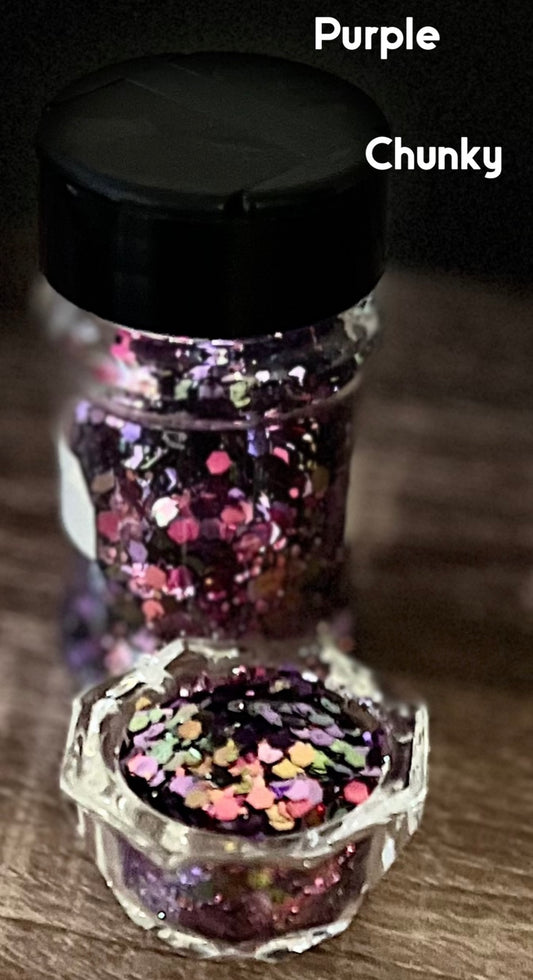 Chunky Glitter - Purple