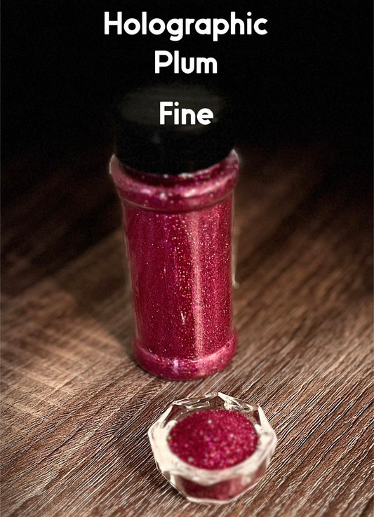 Fine Glitter - Holographic Plum