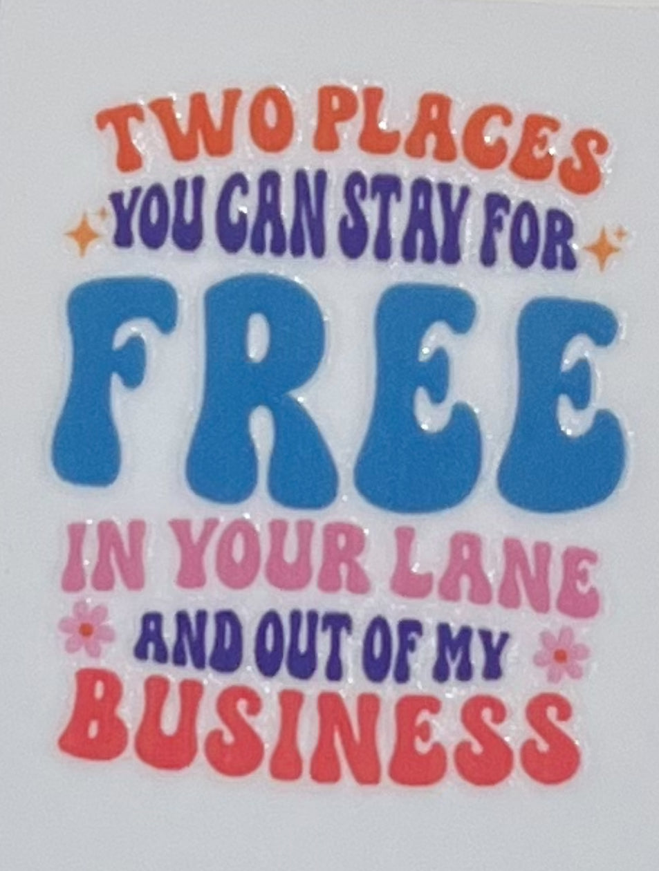 Two Places You Can Stay For Free - In Your Lane and Out of My Business