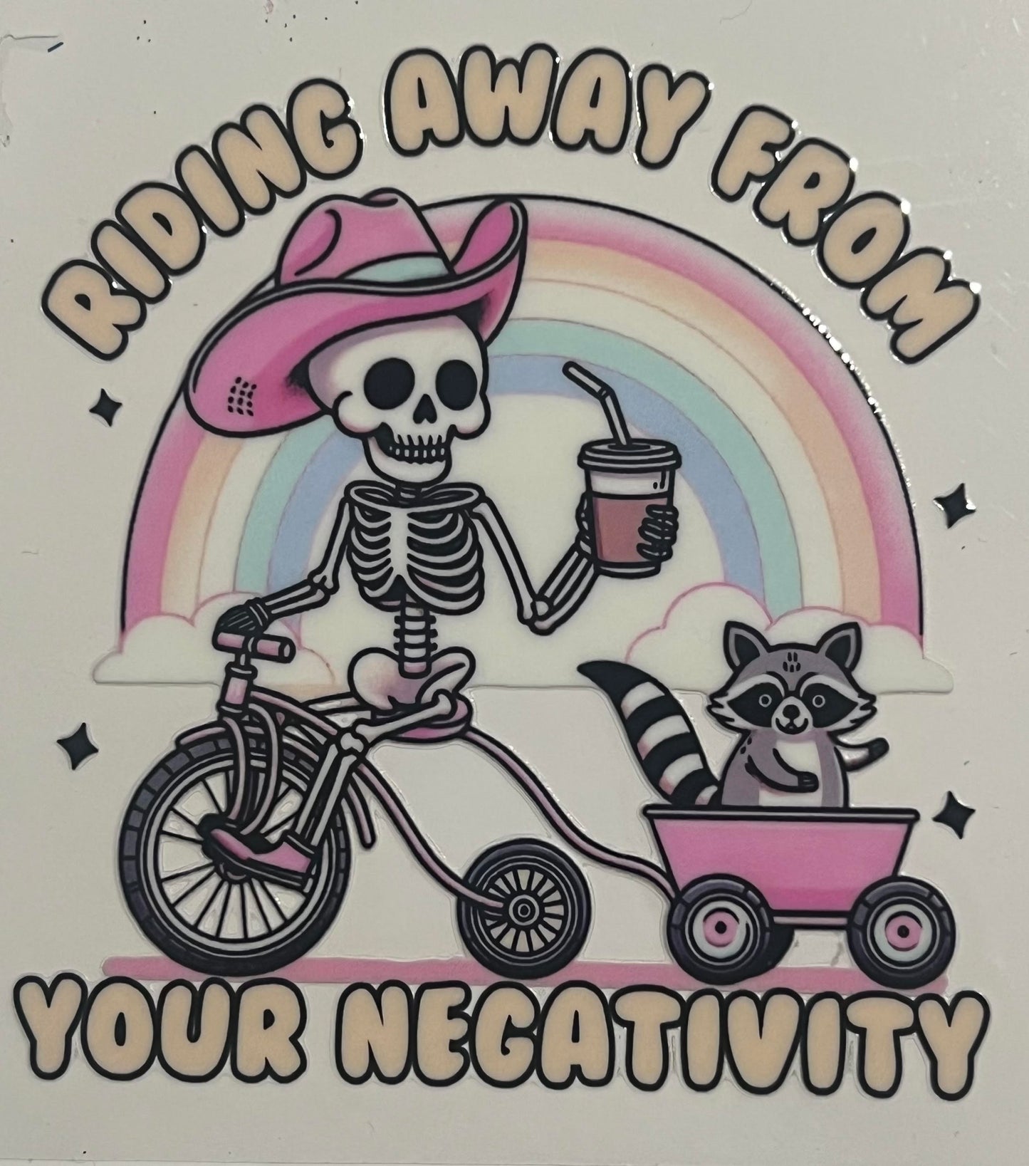 Riding Away Skelton w/ Your Negativity