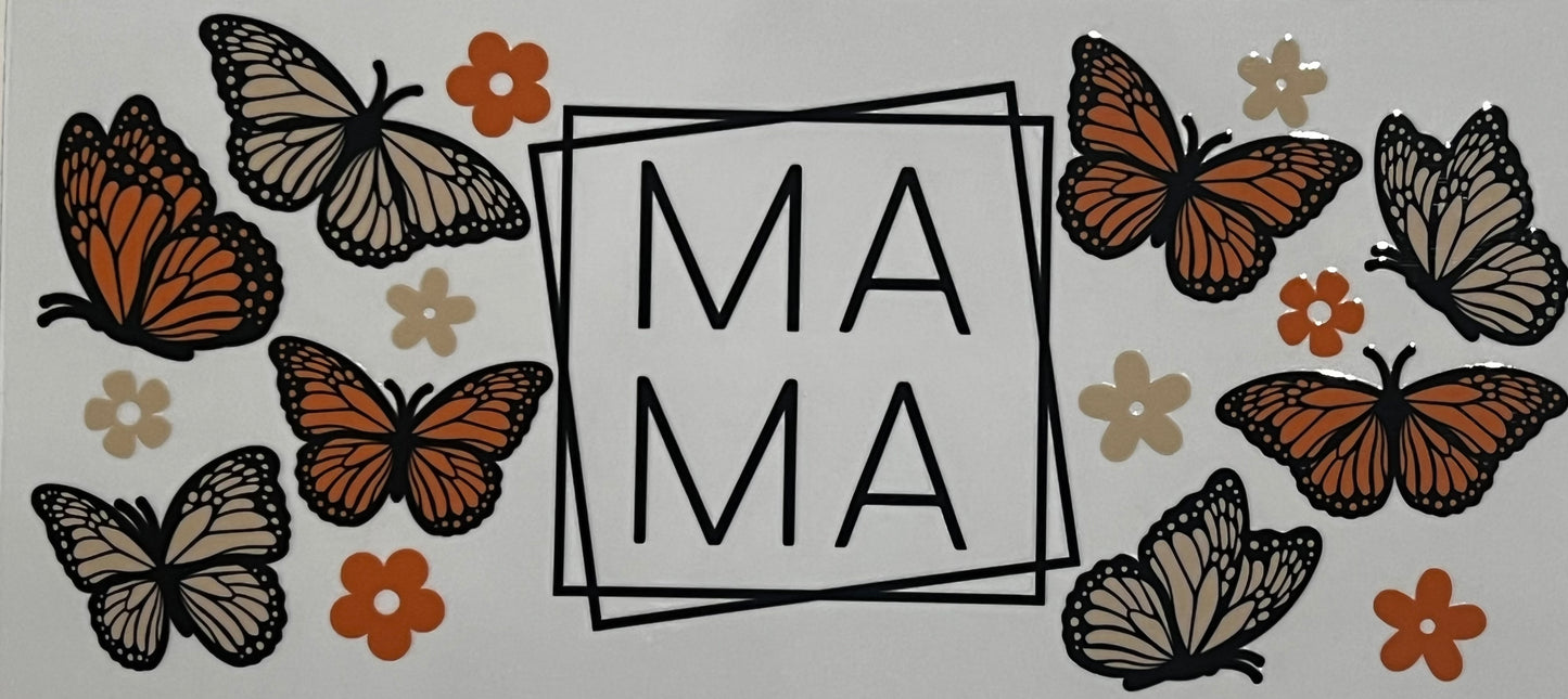 Mama with Butterflies